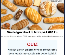 Vind 4.000 kr. til føtex Vind 4.000 kr. til føtex