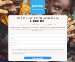 Velkomstbonus op til 1.000 kr. i kontanter Vind et Ticketmaster gavekort på 4.000 kr